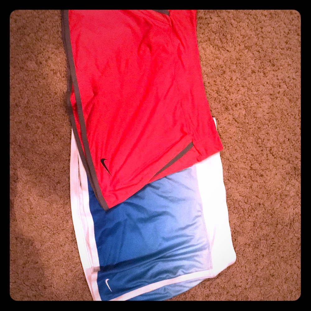 2 medium Nike Dri fit tennis skorts